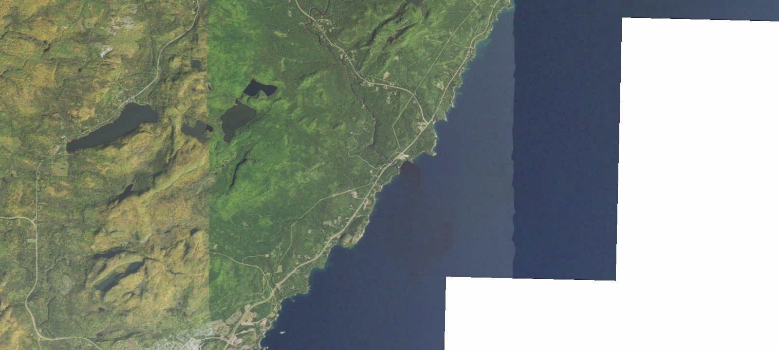 Map of Tettegouche State Park Campground