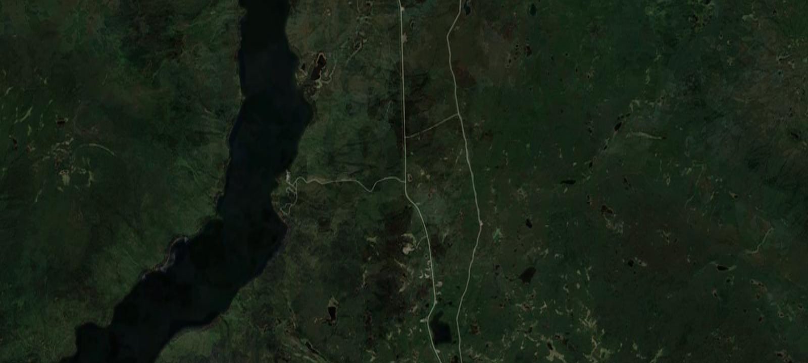 Map of Paxson Lake Campground