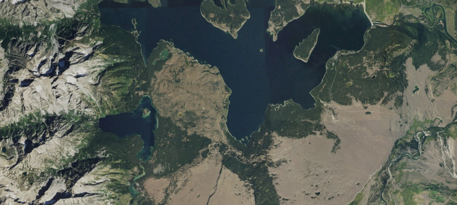 Map of Spalding Bay Campsites