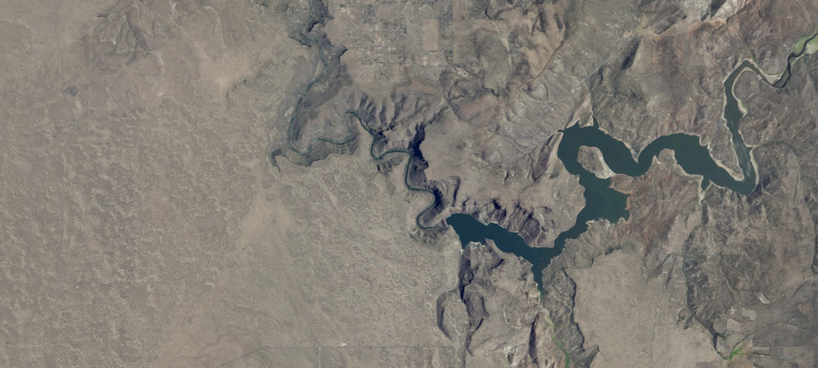 Map of Poison Butte Campground