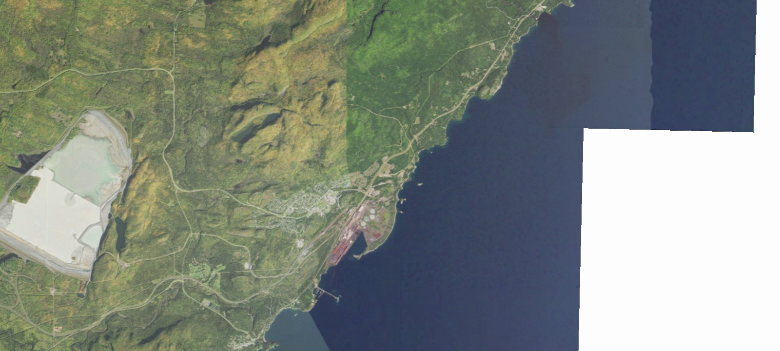 Map of Black Beach Campground