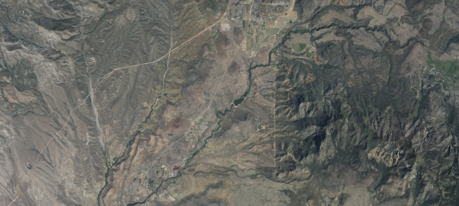 Map of Baker Dam Campground