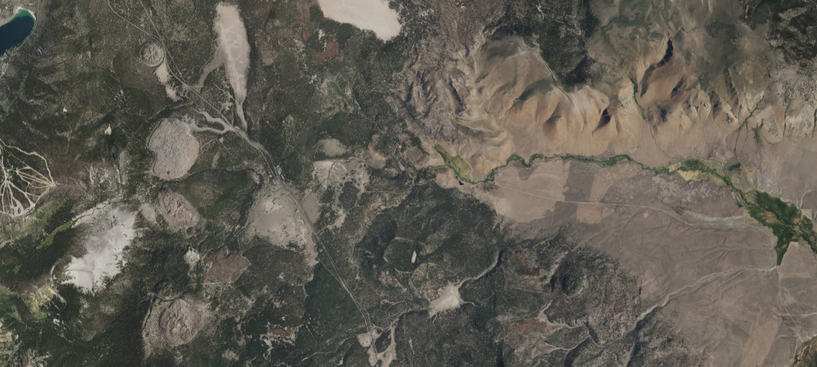 Map of Big Springs Campground
