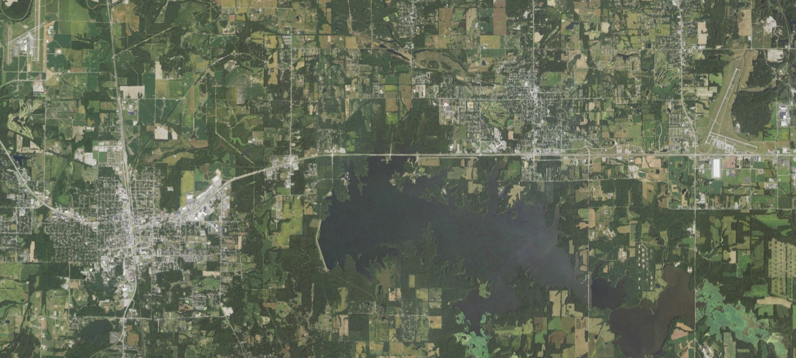 Map of Crab Orchard Campground