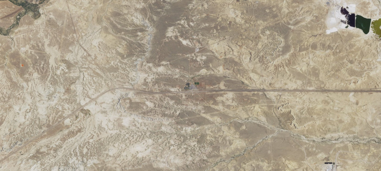 Map of Little America Wyoming RV Park