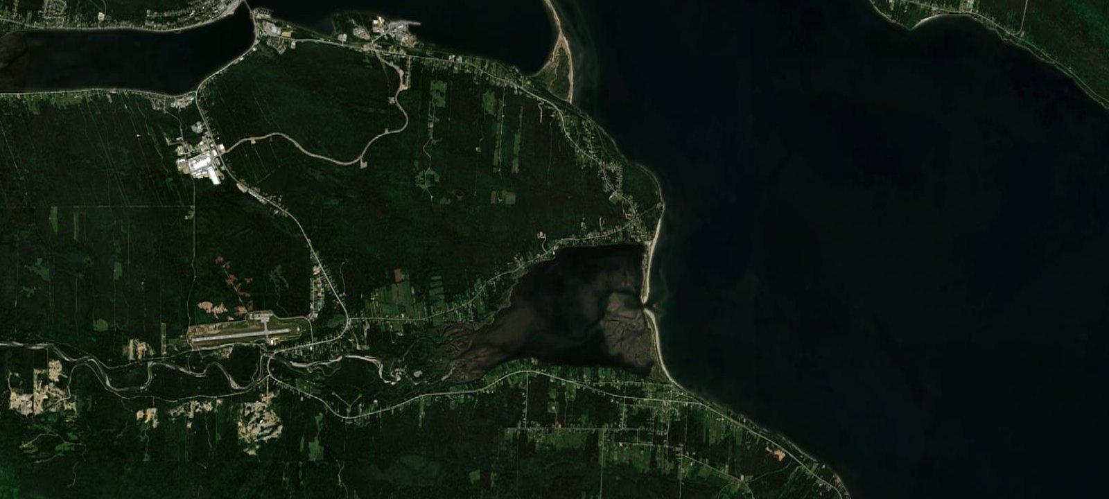Map of Camping Gaspé