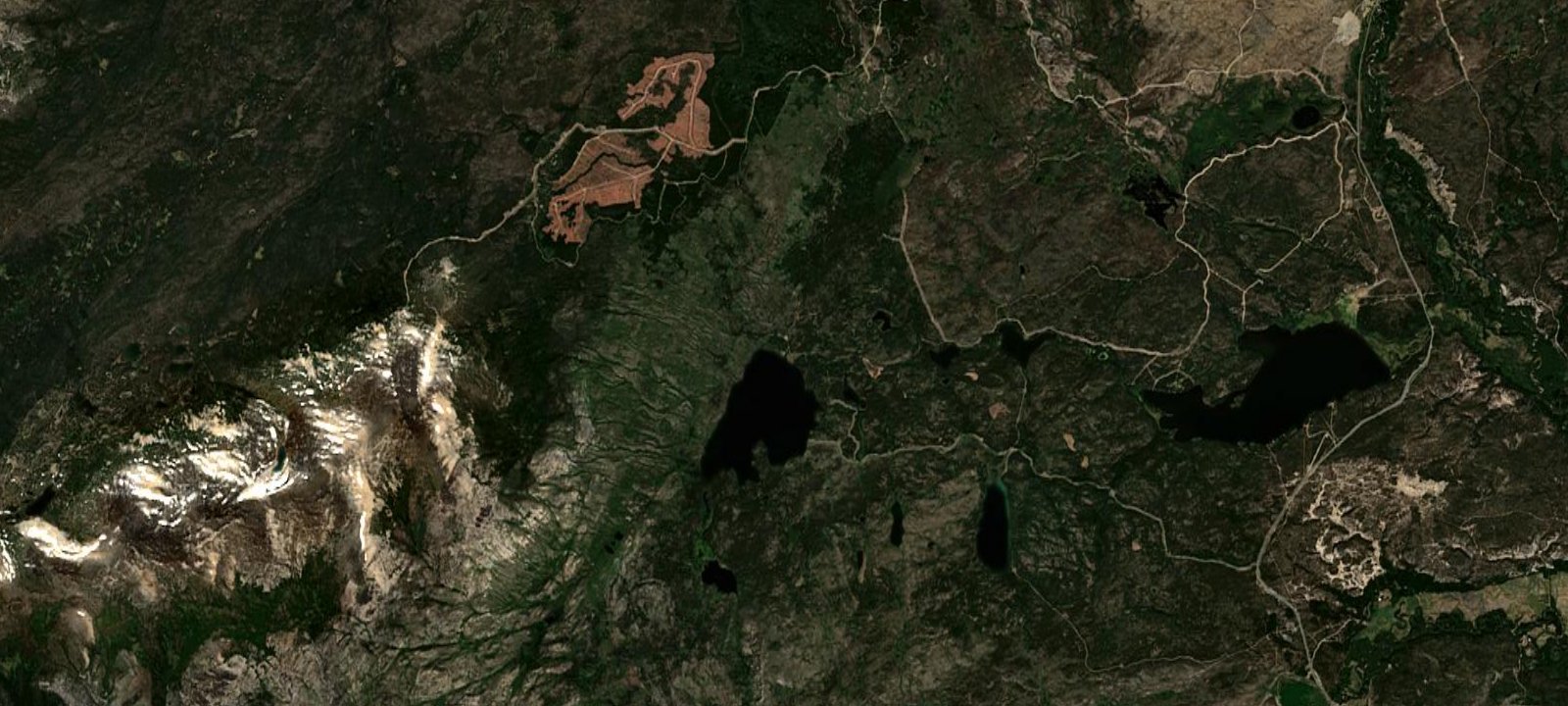 Map of Big Stick Lake Recreation Site
