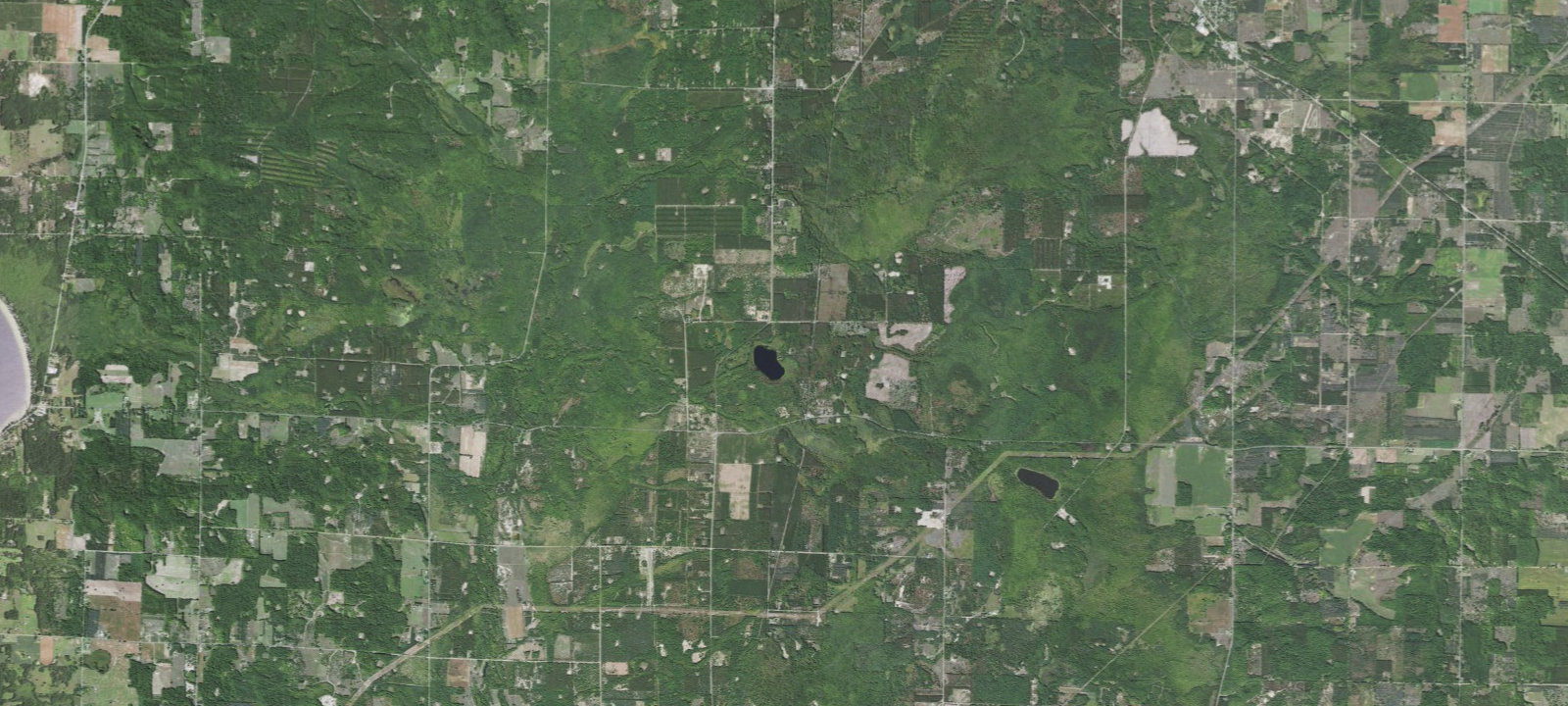 Map of Healy Lake State Forest Campground