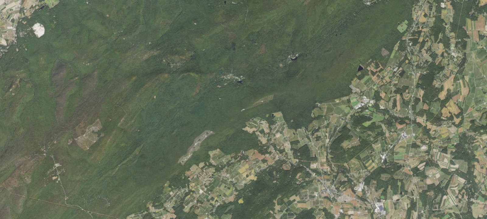 Map of Piney Mountain Parking Lot - Michaux Campsite #2