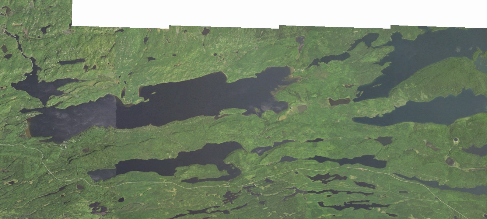 Map of Gunflint Lake Site 2