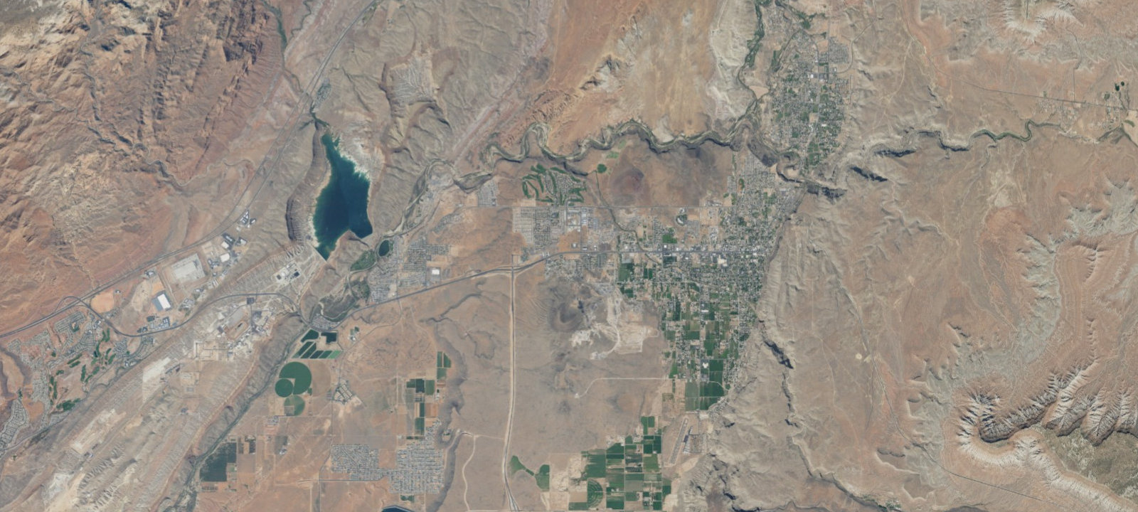 Map of Color Canyon RV Resort