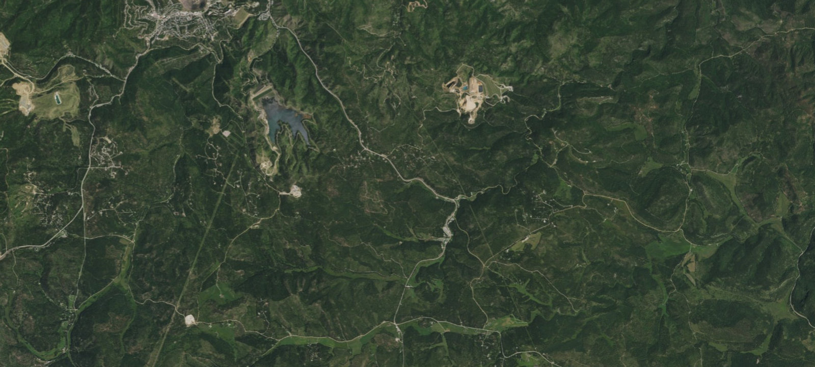 Map of Strawberry Recreation Site