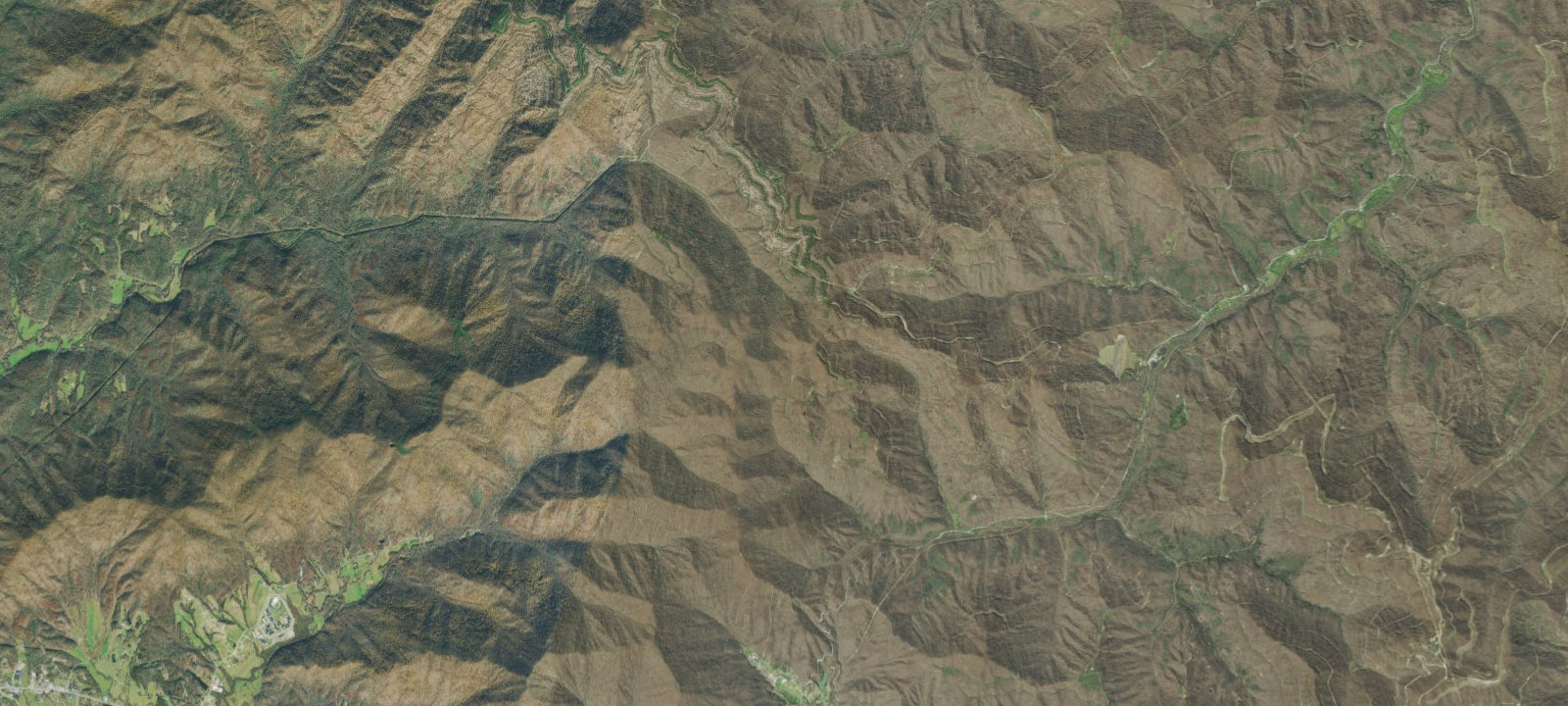 Map of Coffin Springs Campsite