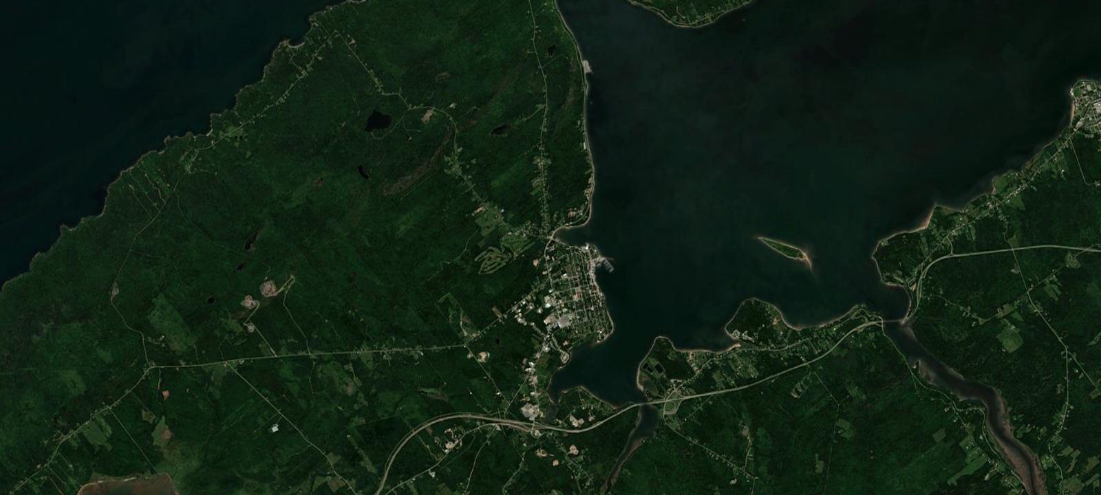 Map of Digby Campground
