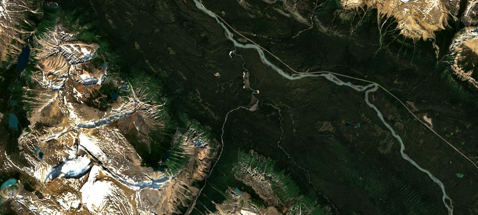 Map of Lower Fryatt Campground