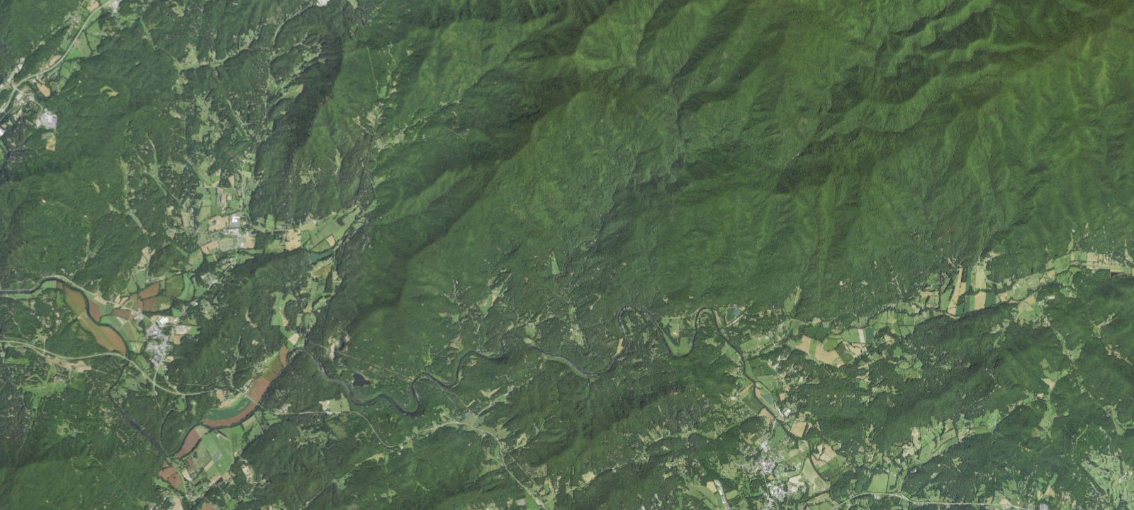 Map of Fires Creek Hunters Camp