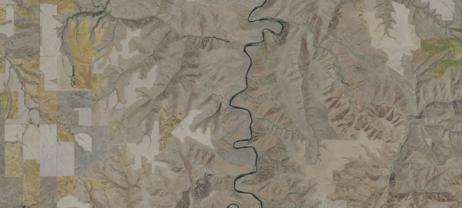 Map of Paino Box Ridge