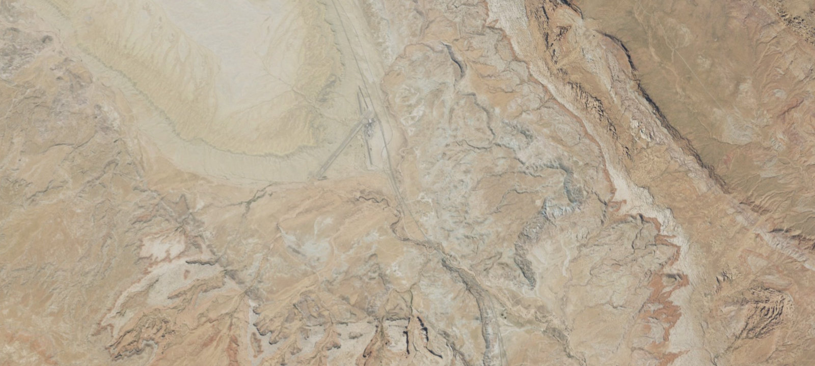 Map of South Klondike Bluffs BLM Road Sites