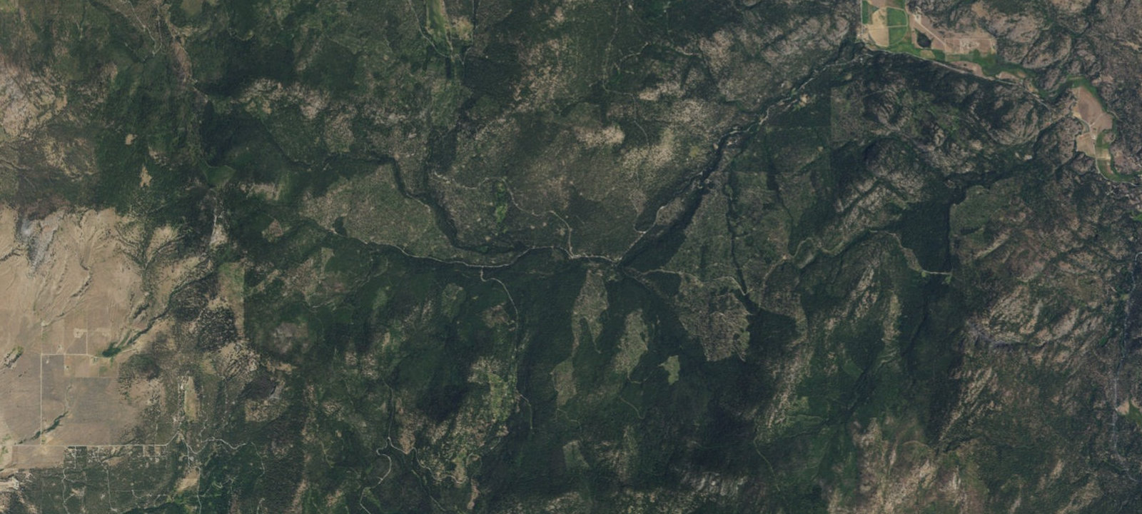 Map of Aeneas Springs Dispersed