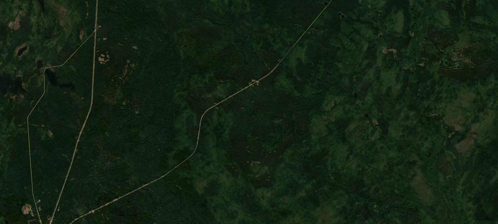 Map of McDougal Creek
