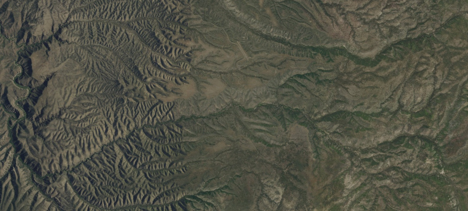 Map of Black Canyon Campground - Upper