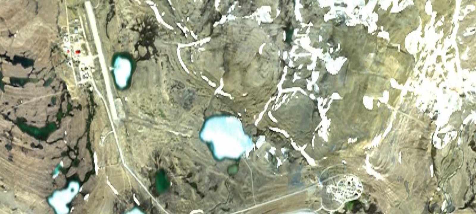 Map of Char lake