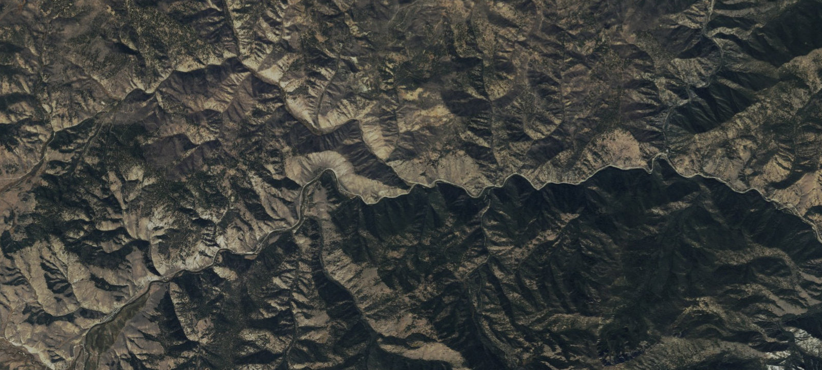 Map of Basin Creek Campground