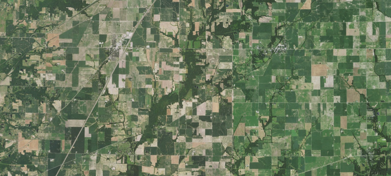 Map of Bur Oaks Campground