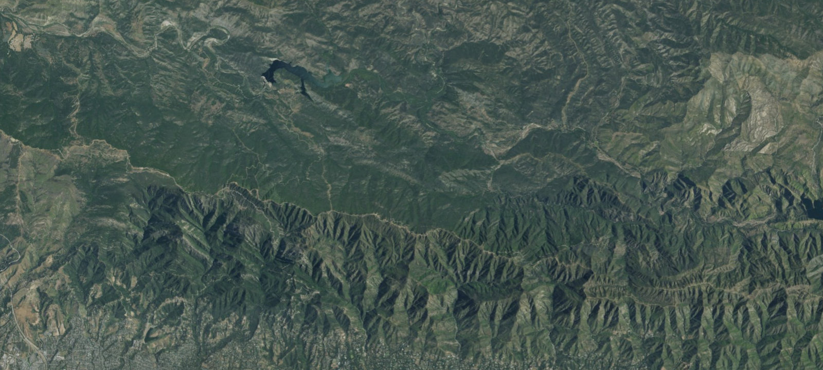 Map of Forbush Flat Camp