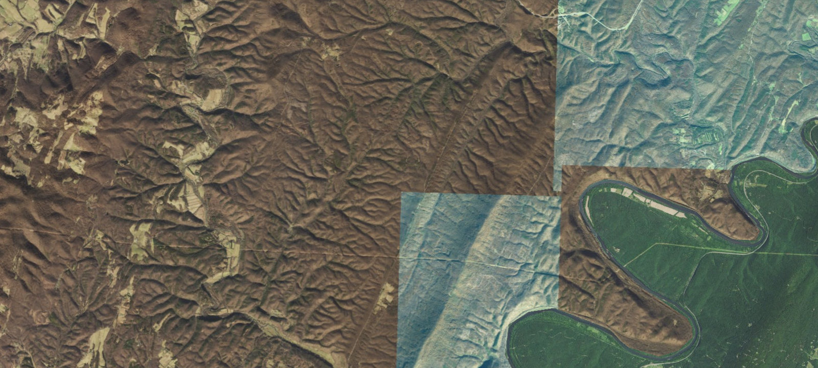 Map of Green Ridge State Forest
