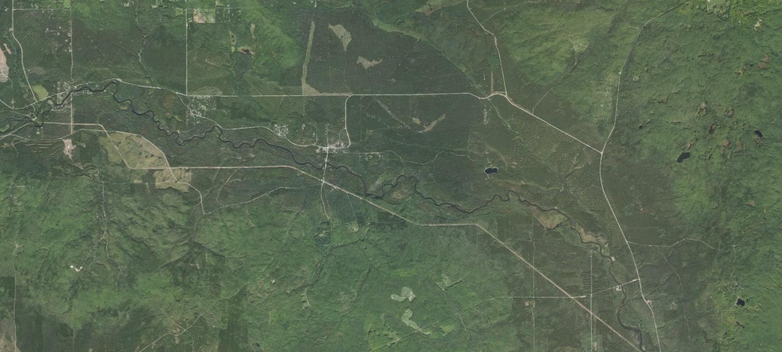 Map of Buttercup Backcountry Campsites