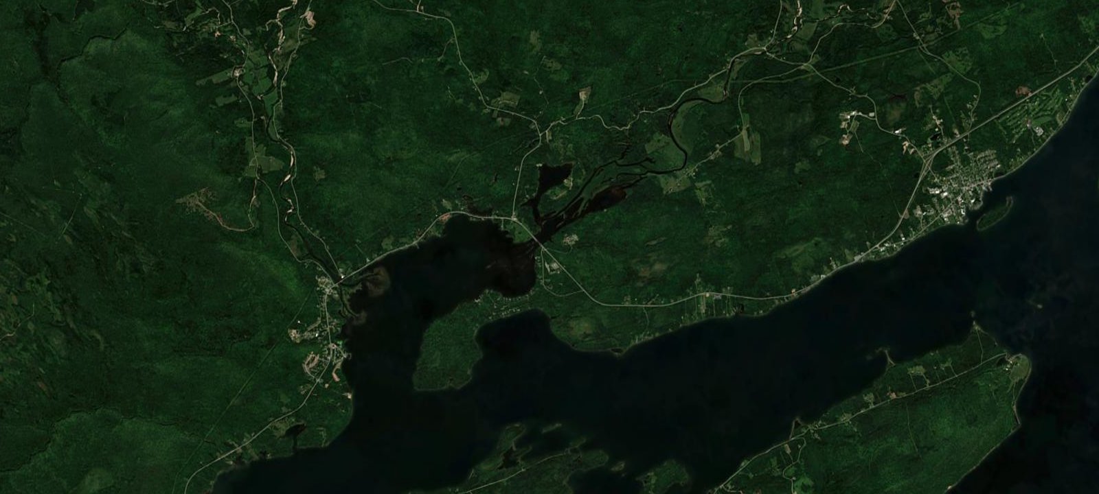 Map of Baddeck Cabot Trail Campground