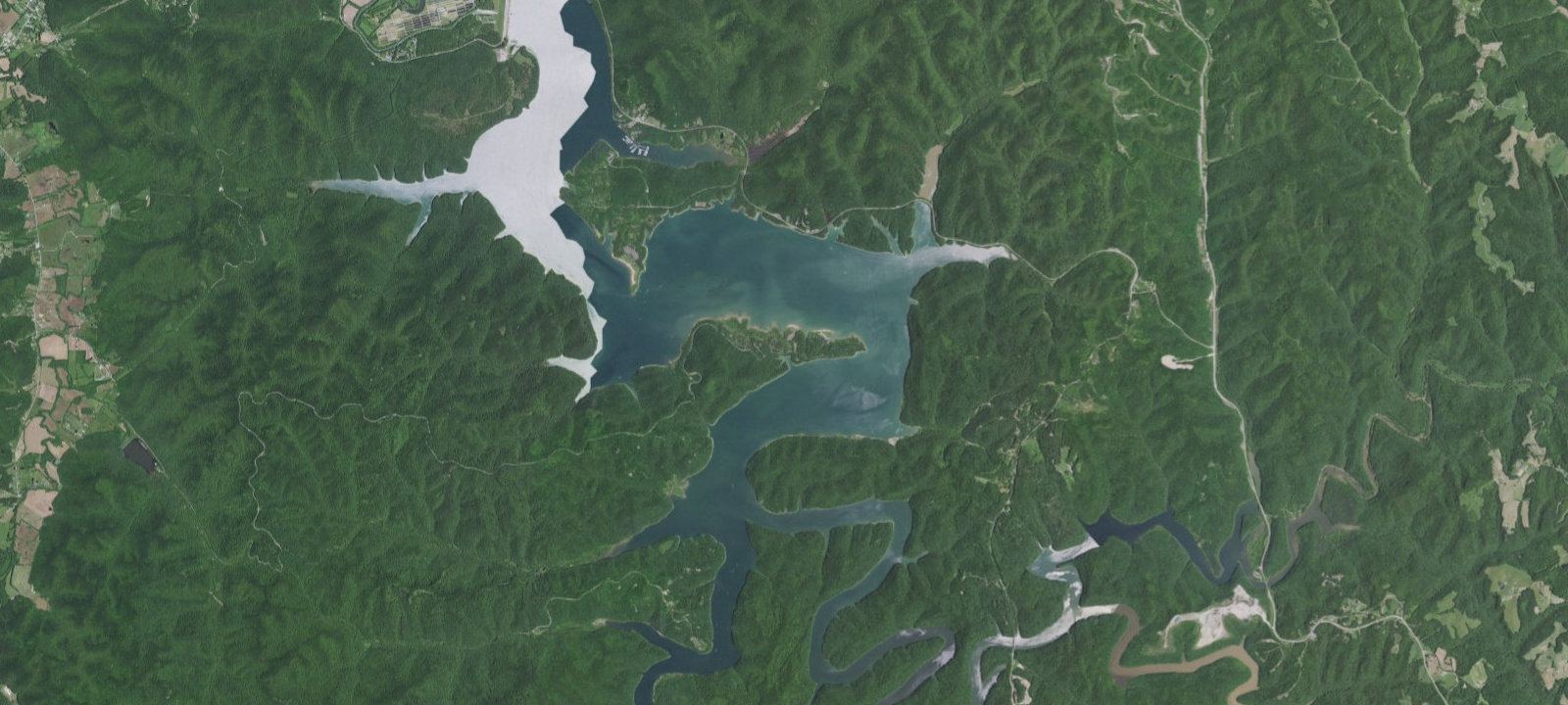 Map of Zilpo Recreation Area
