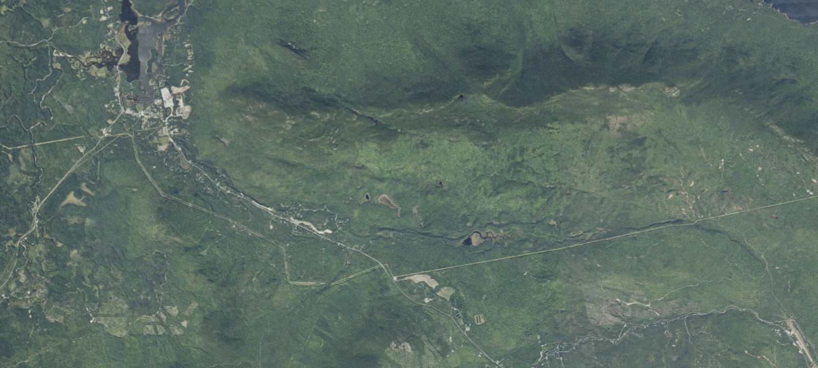 Map of Cranberry Stream Campsite