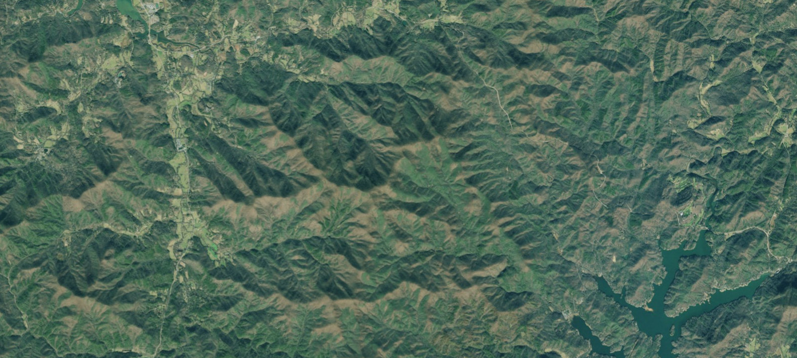 Map of A.T. Deep Gap Shelter