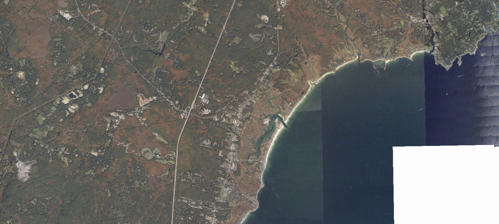 Map of Ocean View Cottages & Campground