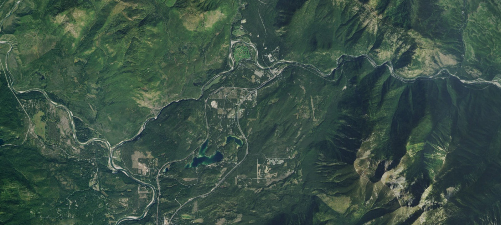 Map of Glacier Campground
