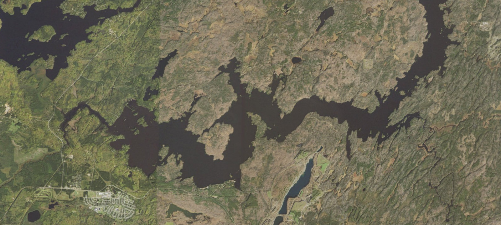 Map of Birch Lake Site 12