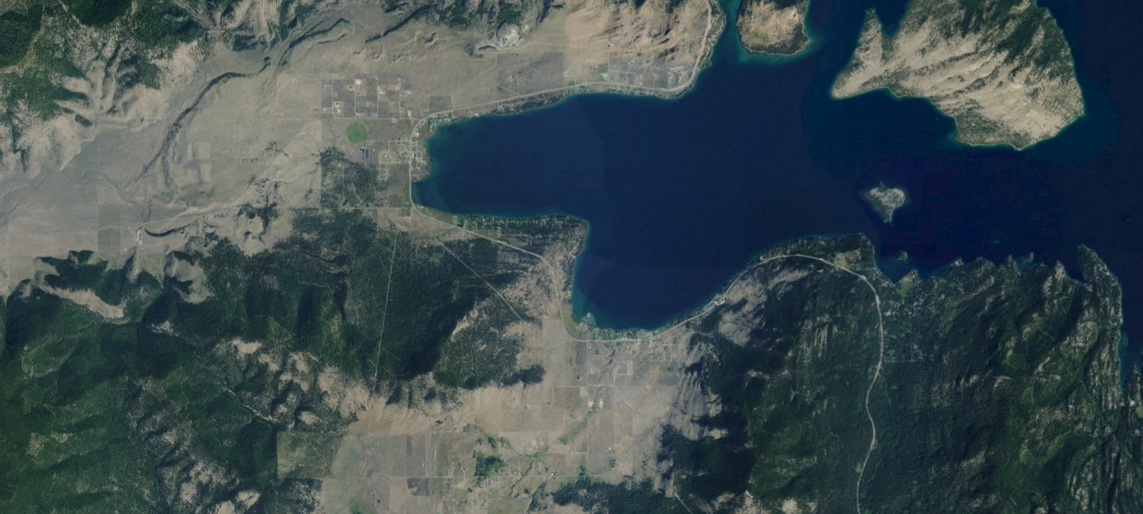 Map of Big Arm Unit - Flathead Lake State Park