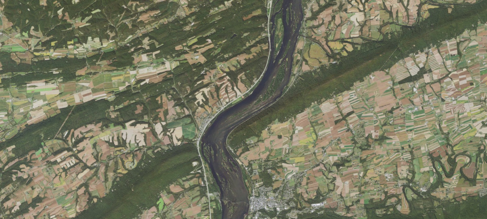 Map of River Mile 101 Campsite