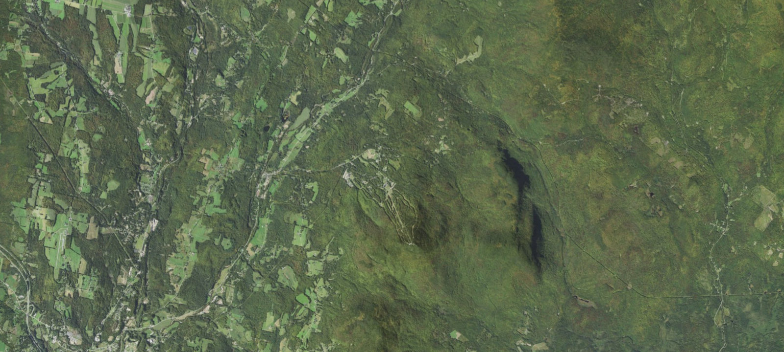 Map of Burke Mountain Campground