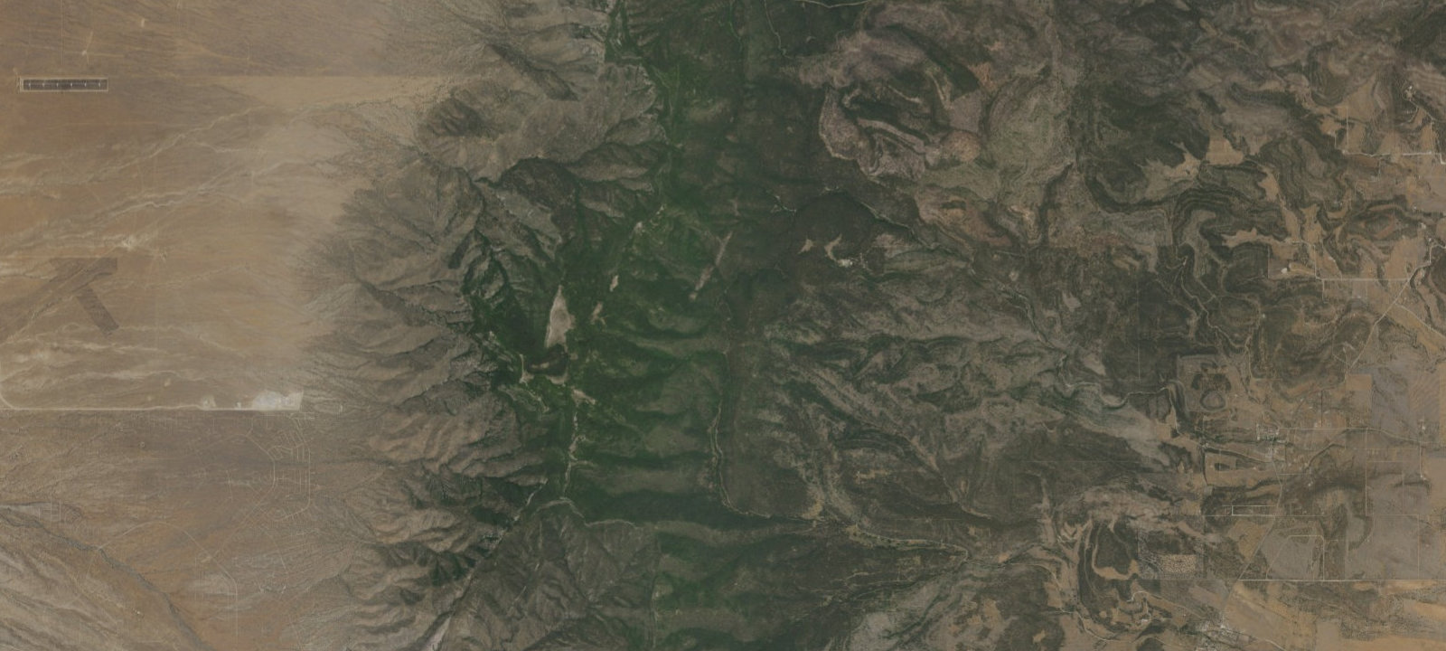 Map of Bosque Campground