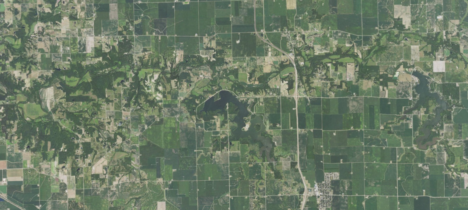 Map of White Oak Primitive Campsites