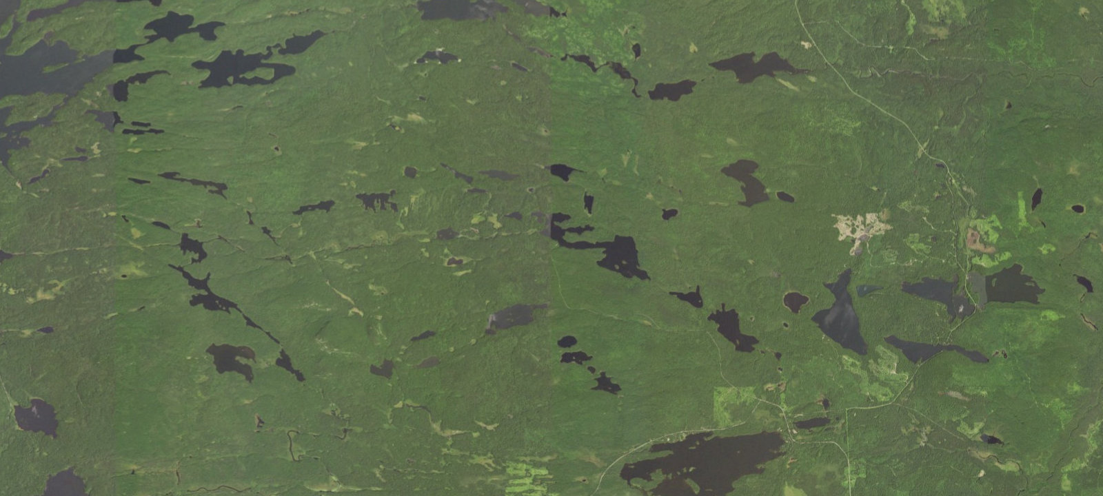 Map of Ball Club Lake Camping Area