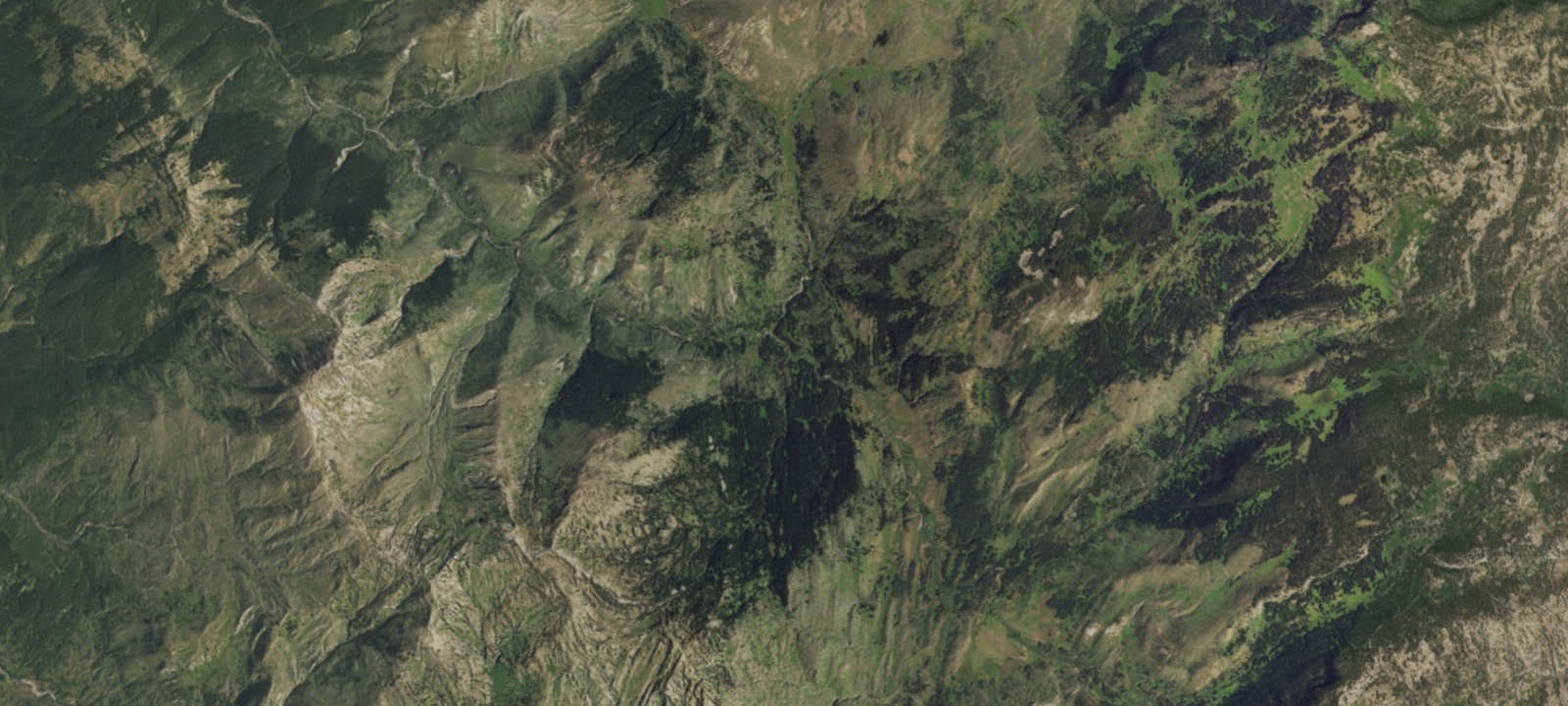 Map of Crooked Creek