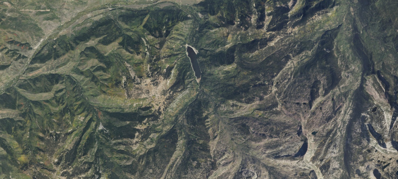 Map of Ledgefork Guard Station