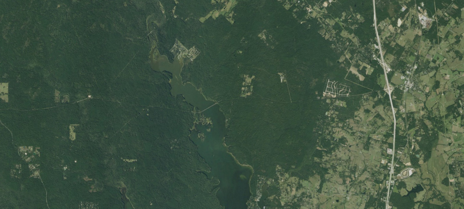 Map of Cagle Recreation Area