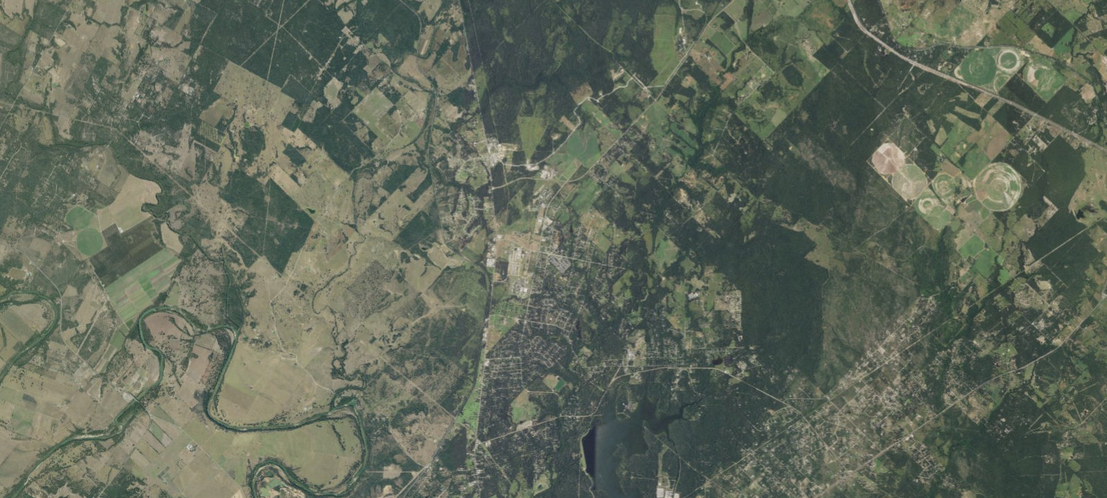 Map of Lake Bastrop Acres RV Park