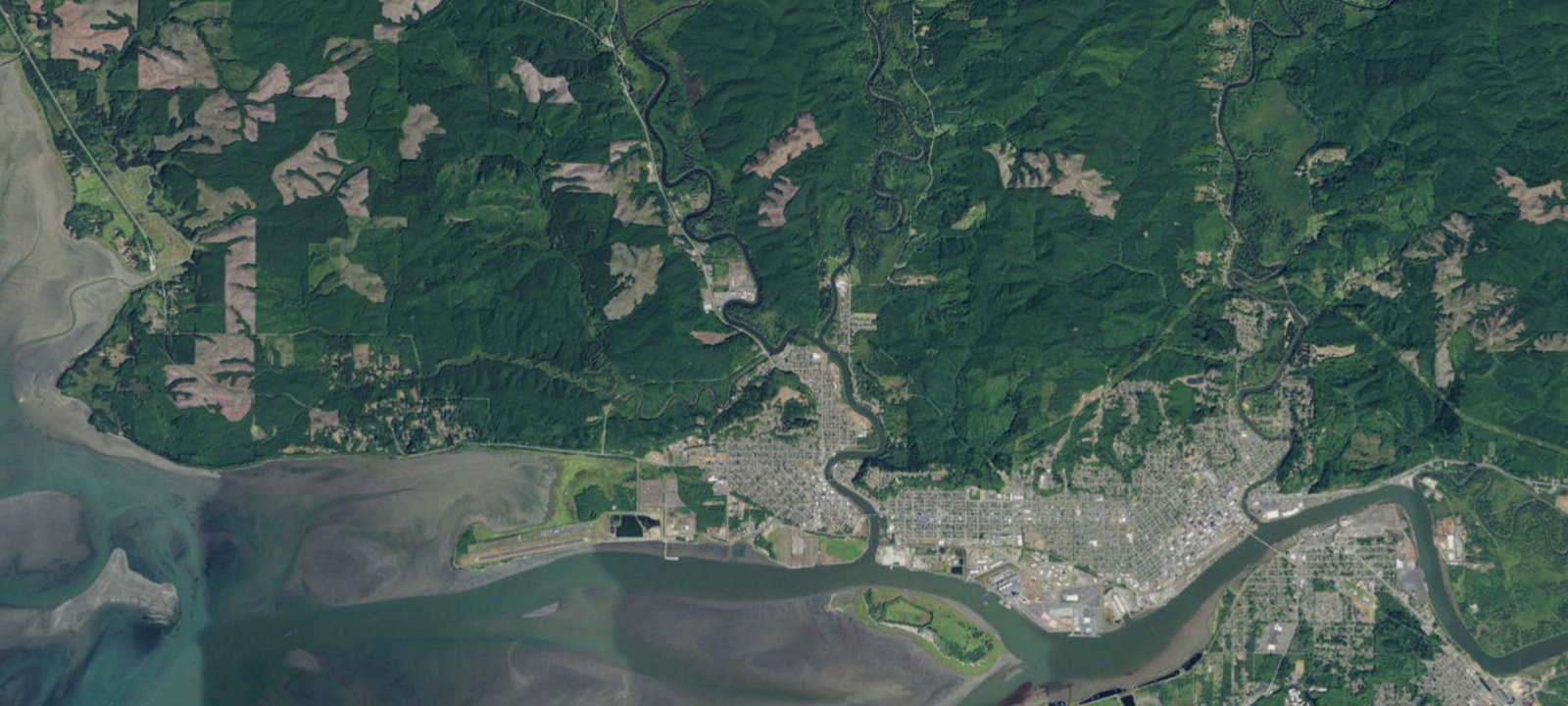 Map of Hoquiam River RV Park