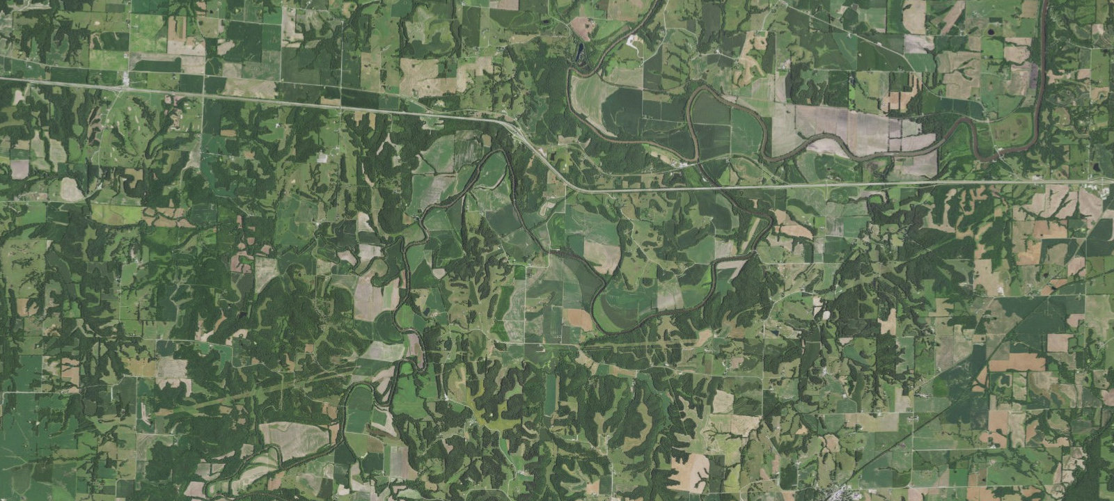 Map of Roberts Bluff Access